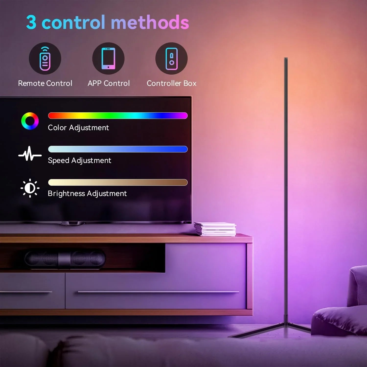 Smart Glow Corner Lamp