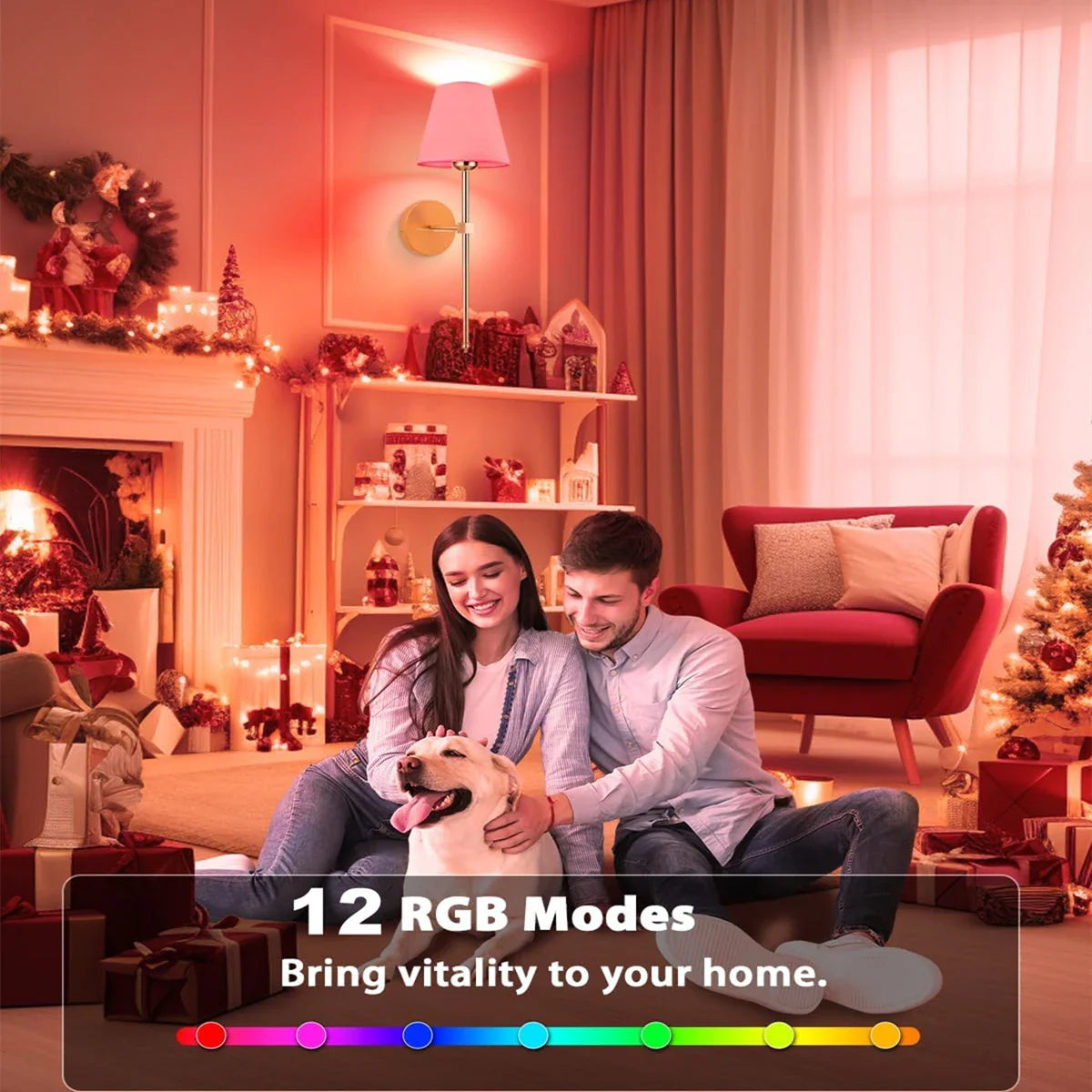 Colorful Wireless Wall Lamp