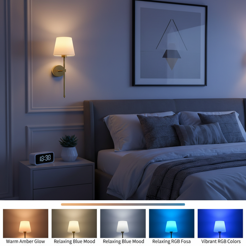 Colorful Wireless Wall Lamp